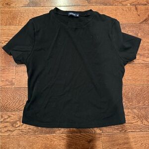 Classic Black Short Sleeve Tee